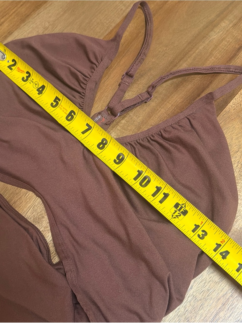 FP Movement Balancing Act Cami Cutout Tank Top Argan Oil Brown Medium - Picture 7 of 12
